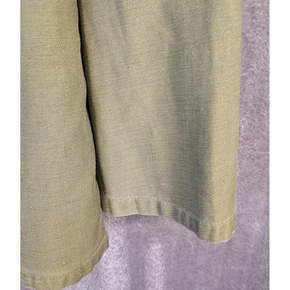 Vintage 60s US Army Trooper Fatigue‎ Vietnam Field Cotton Utility Shirt Medium - Picture 12 of 16